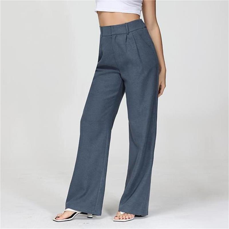 High Waist Tailored Wide Leg Pants (Free Shipping)