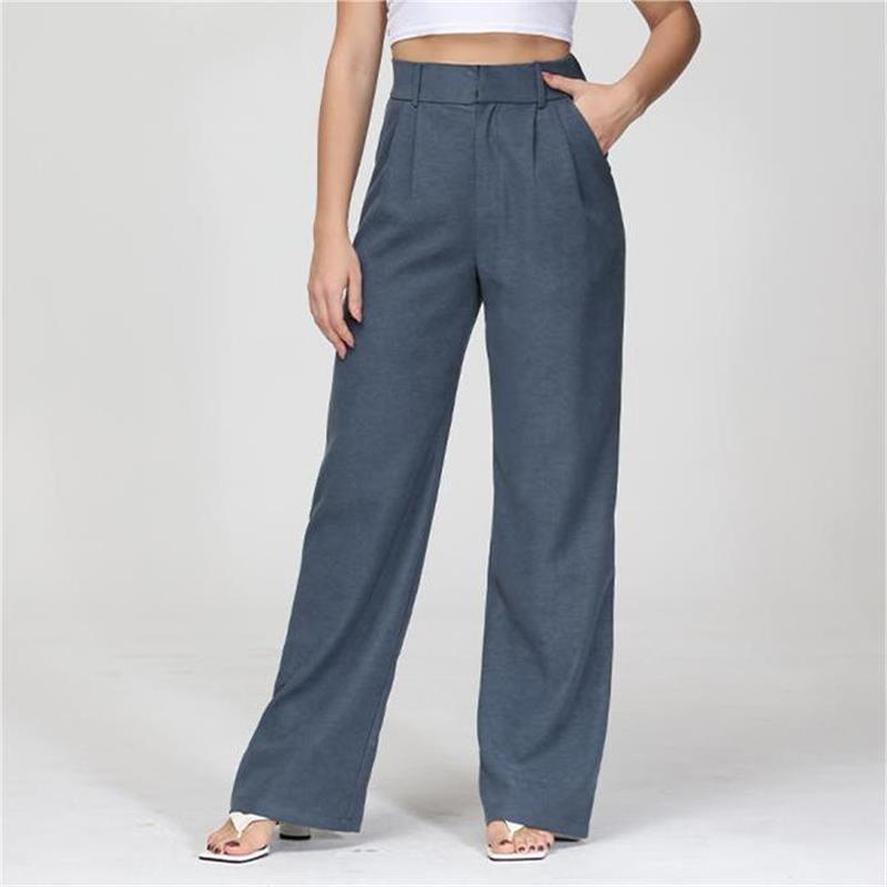 High Waist Tailored Wide Leg Pants (Free Shipping)