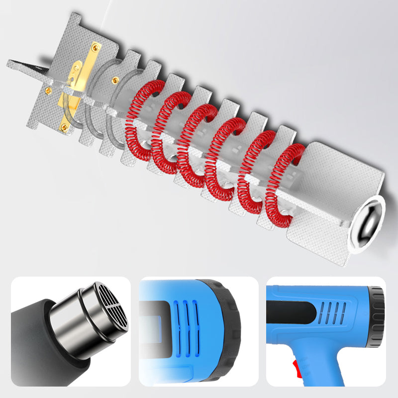 2000W Rear Cover Temperature Regulating Heat Gun