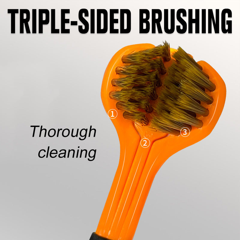 Four-Piece Soft Bristles Three-Sided Toothbrush Set