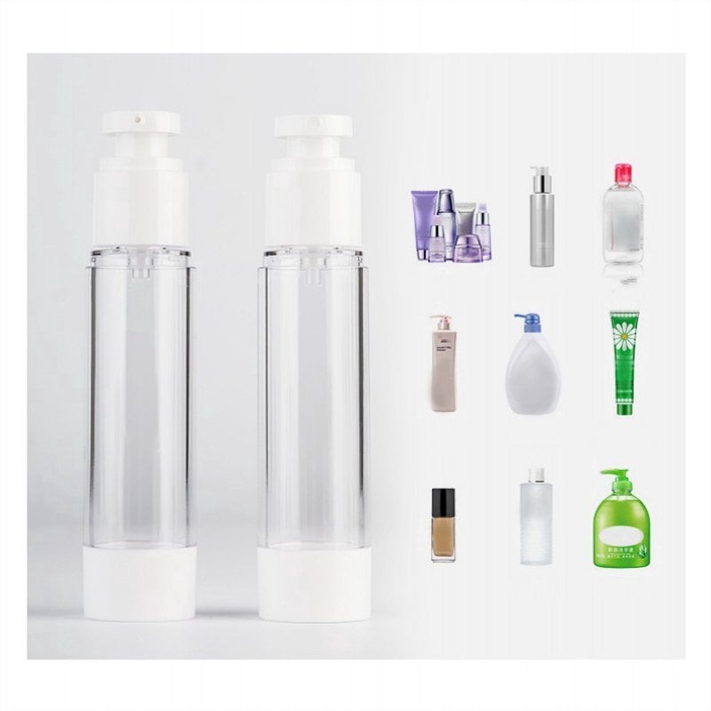 3 Pcs Vacuum Cosmetic Travel Bottles