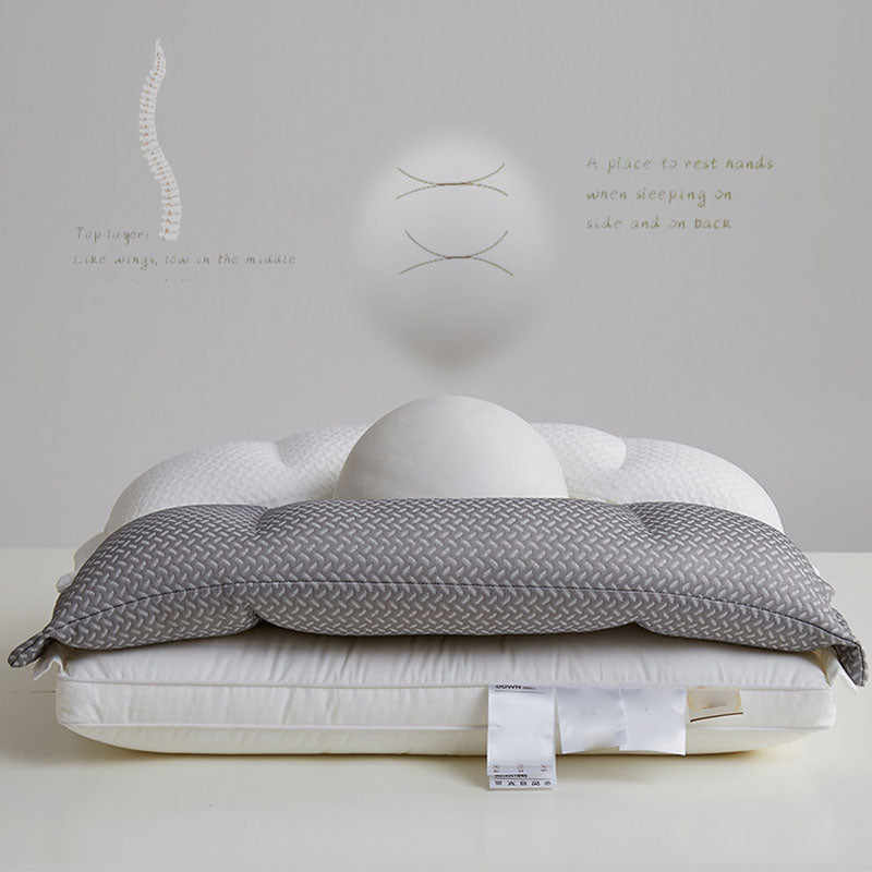 Double-Layer Detachable Pillow for Comfort ✈️Free shipping