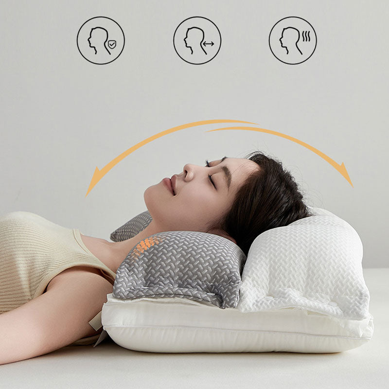 Double-Layer Detachable Pillow for Comfort ✈️Free shipping