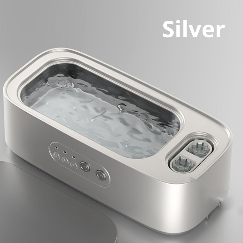 48Khz Dual-Compartment Ultrasonic Cleaner with Timer