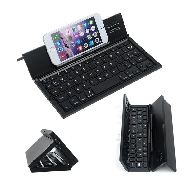 Portable Foldable Wireless Bluetooth Keyboard