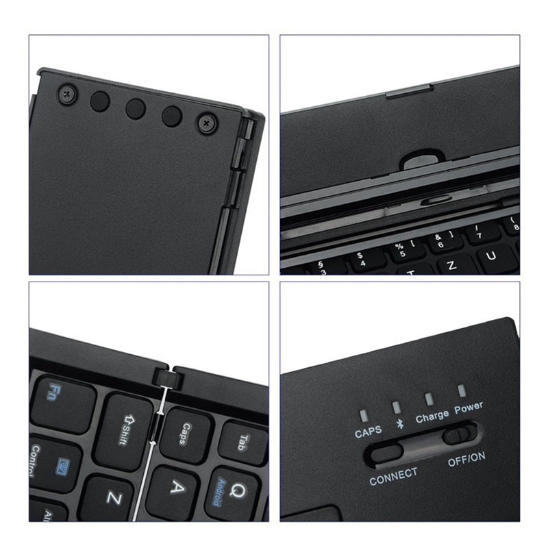 Portable Foldable Wireless Bluetooth Keyboard