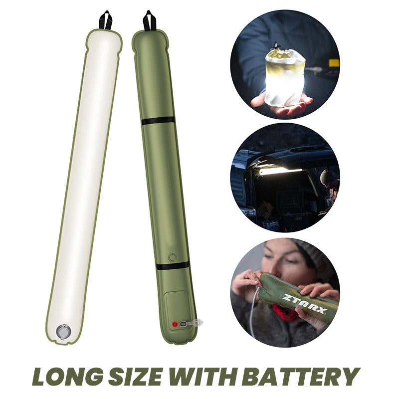 Rechargeable LED Inflatable Camping Tube Light