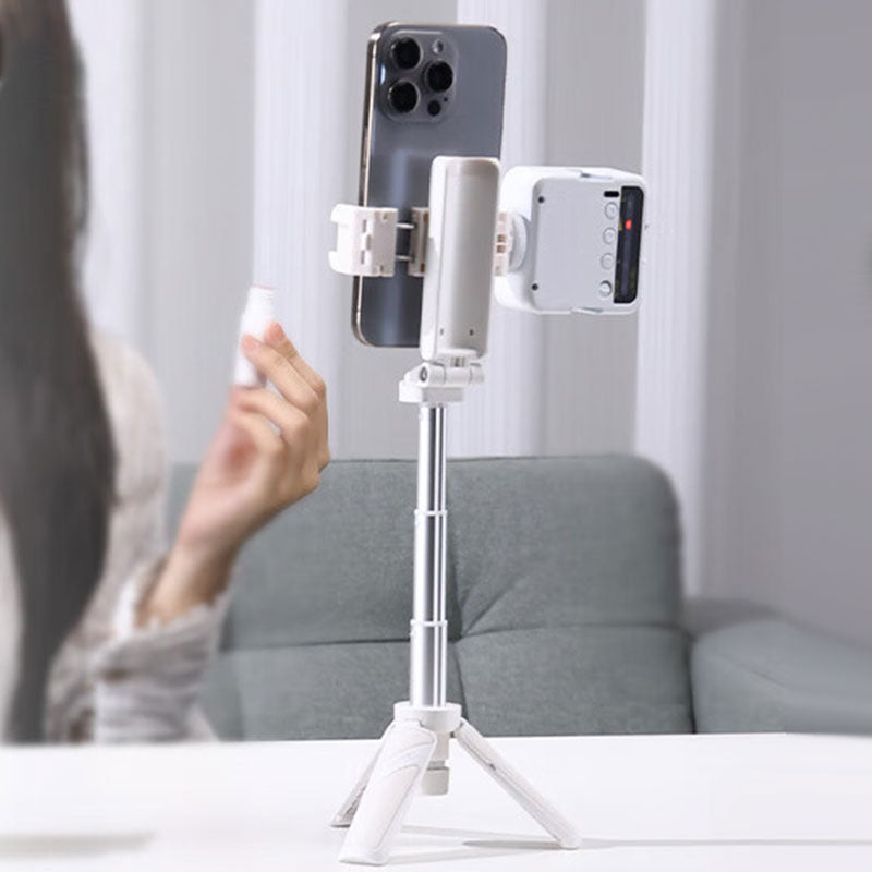 3 in 1 Selfie Stick Tripod with LED Fill Light & Remote