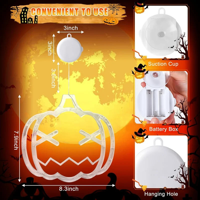 🎃Last Day BUY 3 GET 2 FREE🎃Halloween Decorations Window Lights