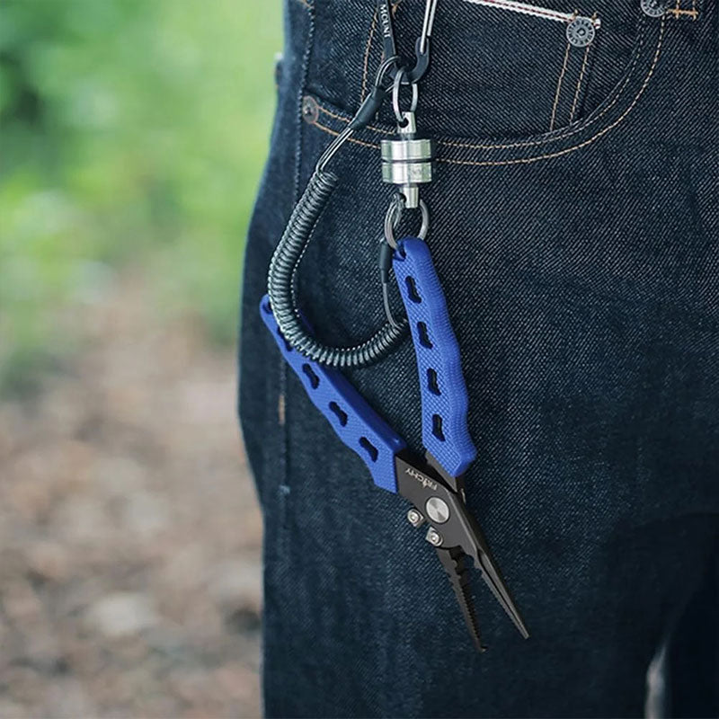 Outdoor Magnetic Metal Buckle with Retractable Cord