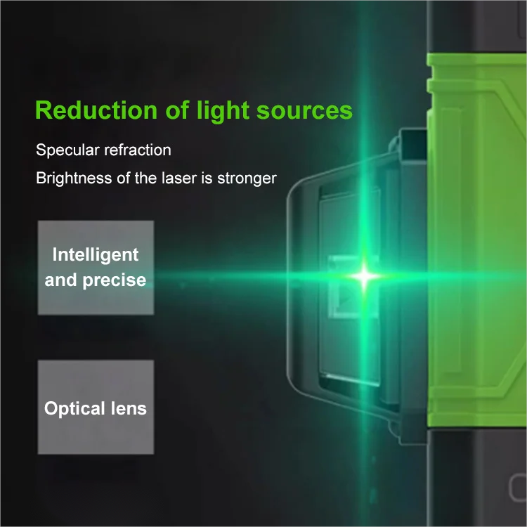 Infrared Green Light Laser Level for Precision Work