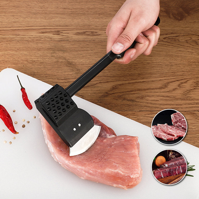 2-In-1 Stainless Steel Kitchen Meat Hammer