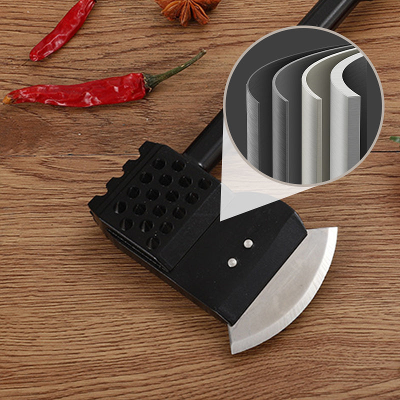 2-In-1 Stainless Steel Kitchen Meat Hammer