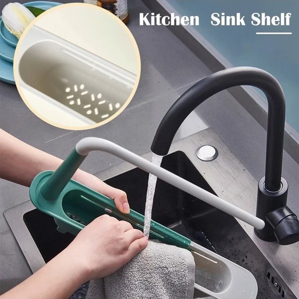 🔥Buy 1 Get 1 Free🔥Updated Telescopic Sink Storage Rack