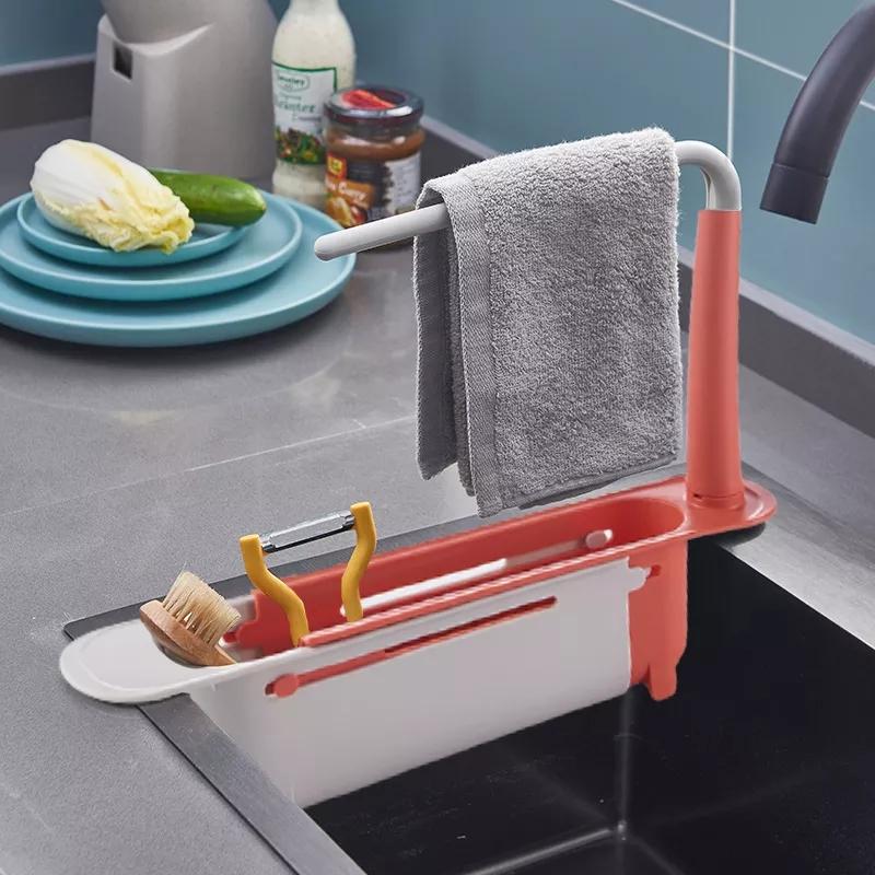 🔥Buy 1 Get 1 Free🔥Updated Telescopic Sink Storage Rack