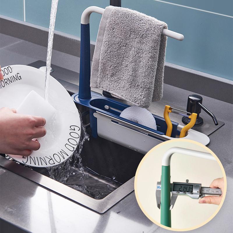 🔥Buy 1 Get 1 Free🔥Updated Telescopic Sink Storage Rack