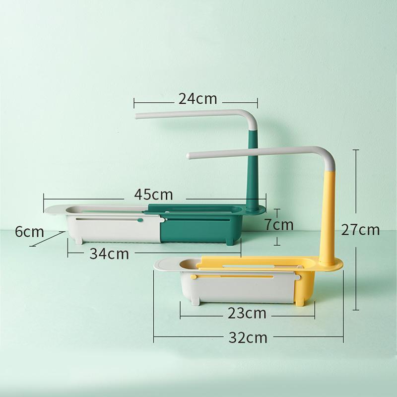 🔥Buy 1 Get 1 Free🔥Updated Telescopic Sink Storage Rack