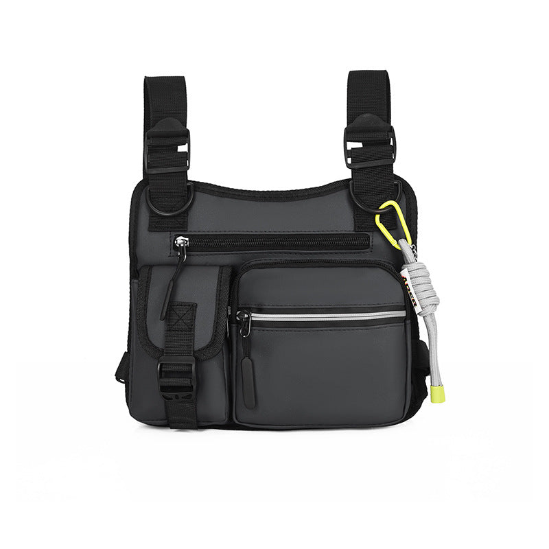 Multi-Pocket Waterproof Vest Style Chest Bag