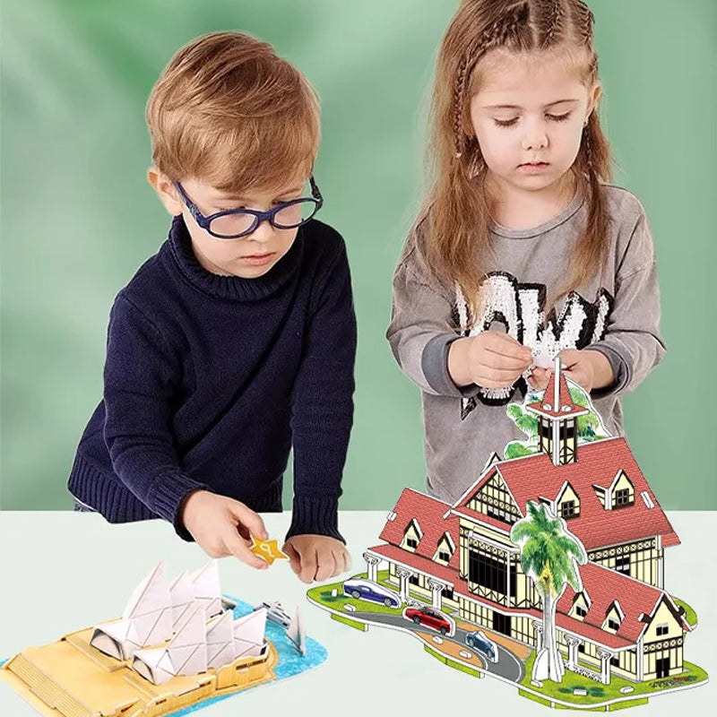 3D Puzzle Toy Set for Children