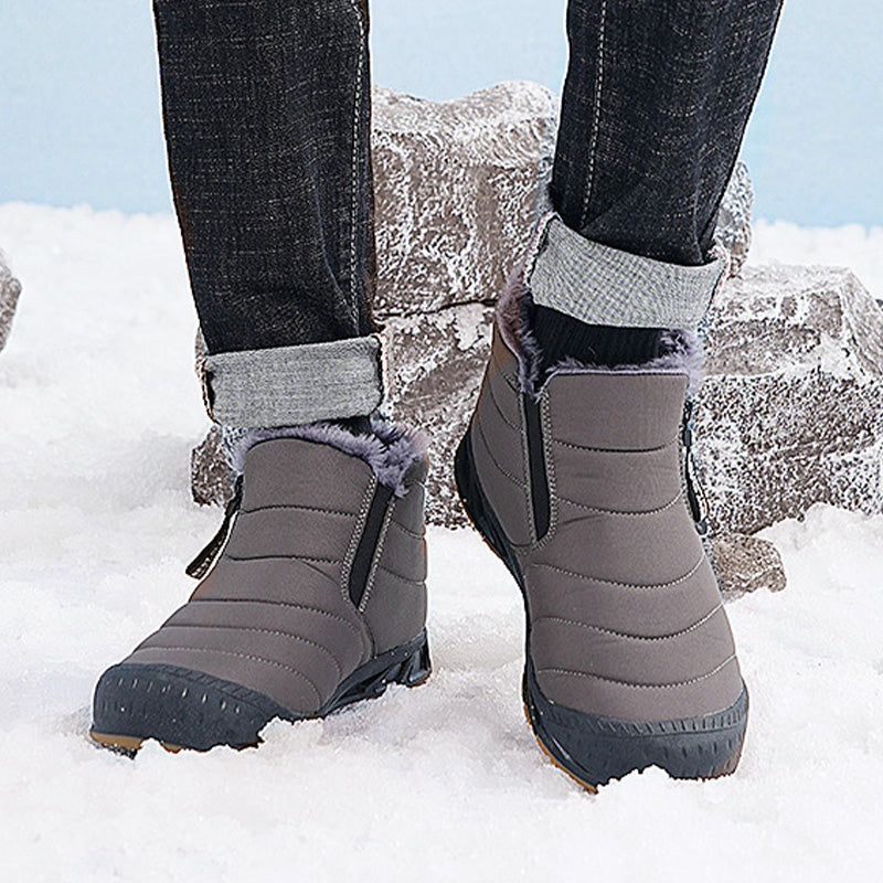 Winter Warm Faux Fur Lined Waterproof Outdoor Snow Boots (Free Shipping)