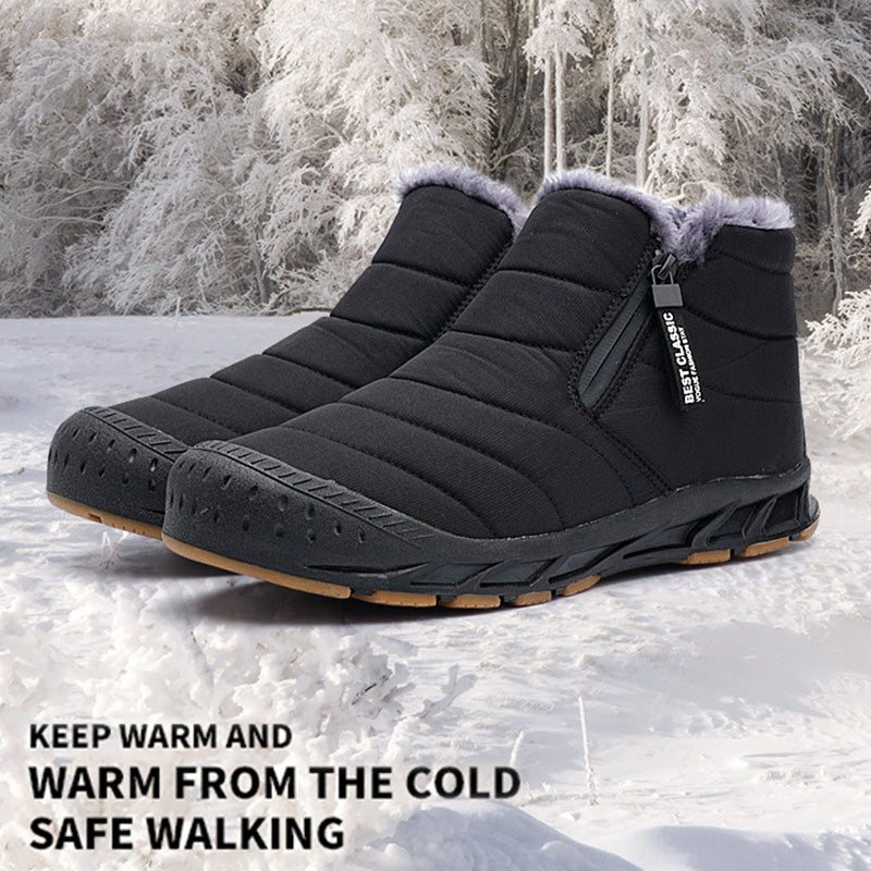 Winter Warm Faux Fur Lined Waterproof Outdoor Snow Boots (Free Shipping)