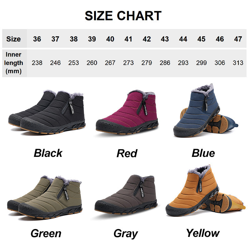 Winter Warm Faux Fur Lined Waterproof Outdoor Snow Boots (Free Shipping)