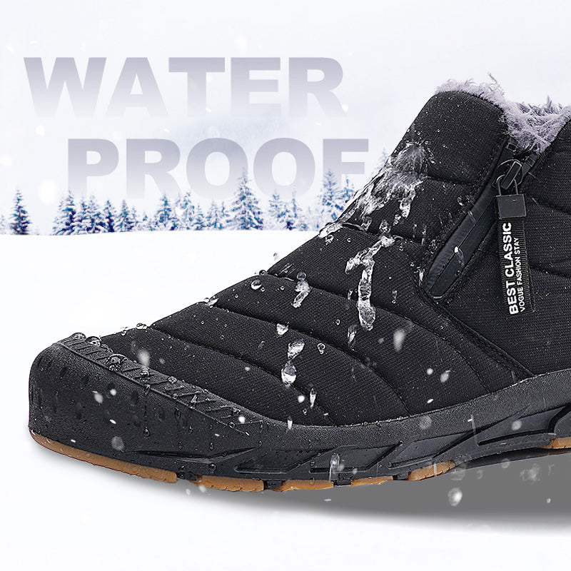 Winter Warm Faux Fur Lined Waterproof Outdoor Snow Boots (Free Shipping)