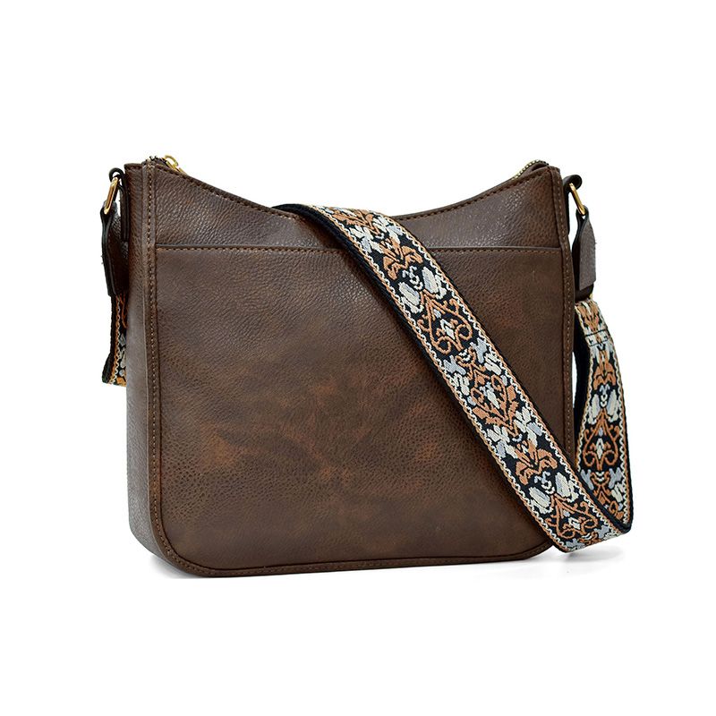 Women's Versatile Leather Crossbody Bag