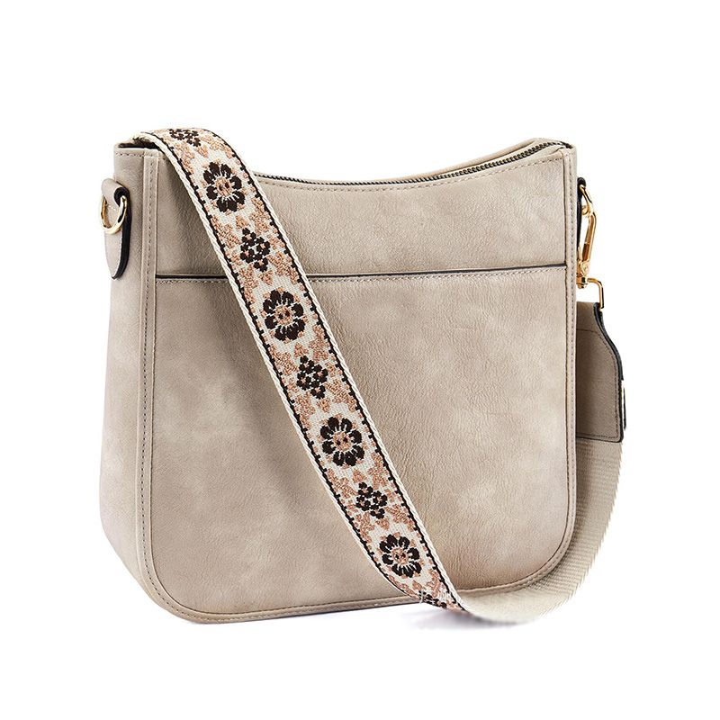 Women's Versatile Leather Crossbody Bag