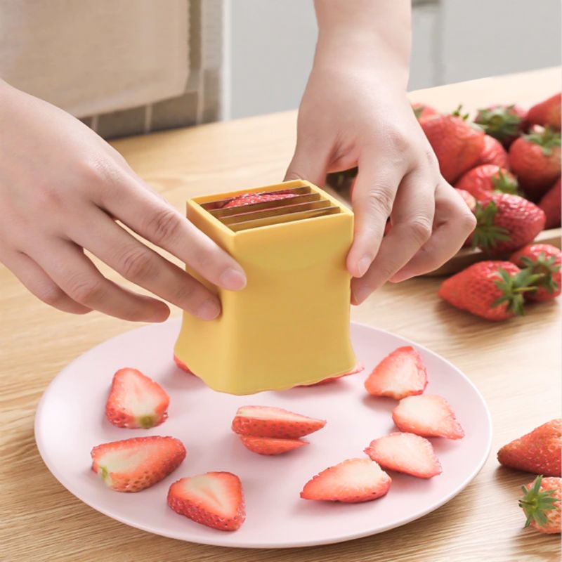 Fruit Egg Stainless Steel Cup Slicer