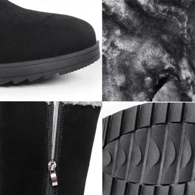 [🔥Today's lowest price]women's casual plush thermal snow boots.