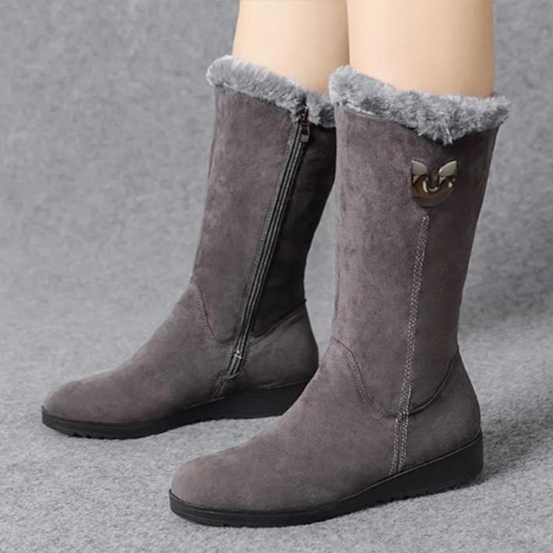 [🔥Today's lowest price]women's casual plush thermal snow boots.