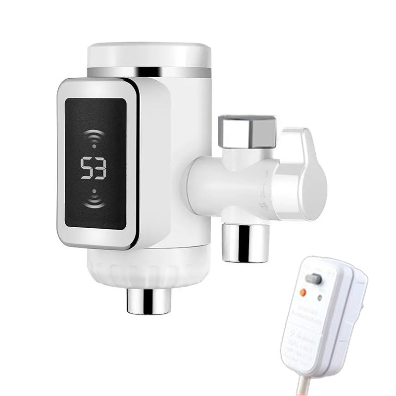 Hot Water Faucet With Digital Display(Comes with a universal plug)