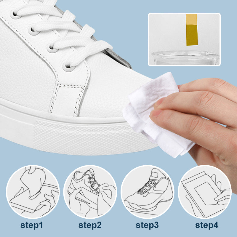 Quick Dirt Removing Shoe Cleaning Wet Wipes