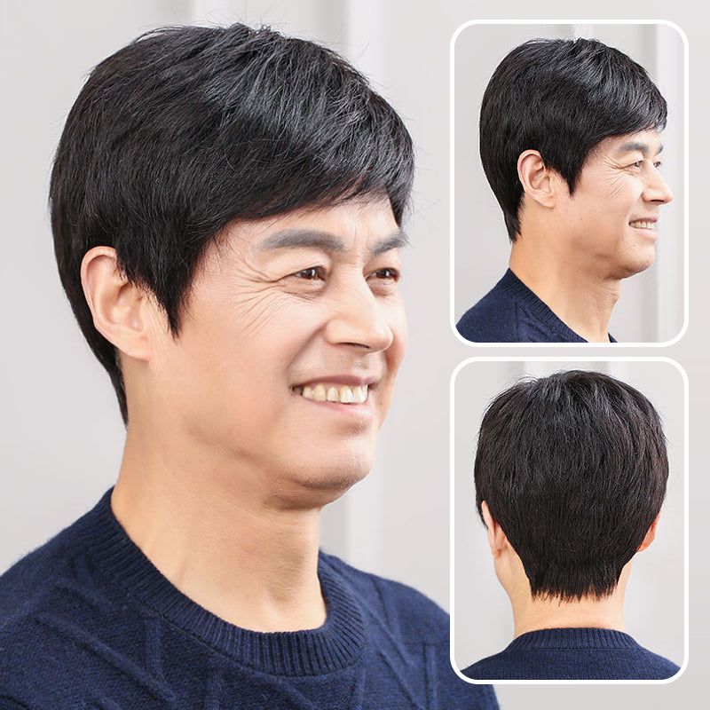 Natural And Realistic Full Wig For Men