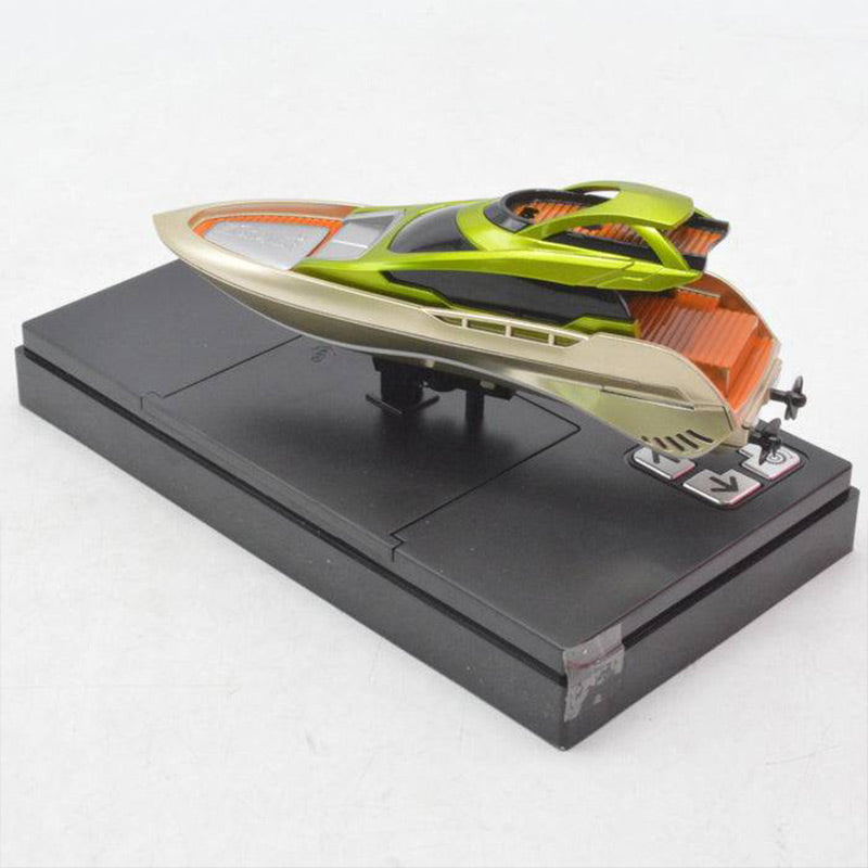 Mini 2.4G RC High-Speed Boat with LED Lights