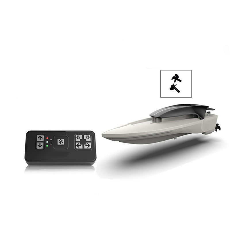 Mini 2.4G RC High-Speed Boat with LED Lights