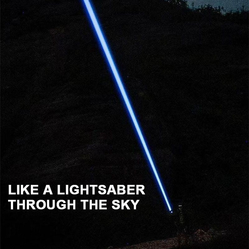 ✈️Free Shipping🔥 Powerful White Laser Flashlight 🔦 | Rechargeable & Zoomable for Outdoors! 🌟