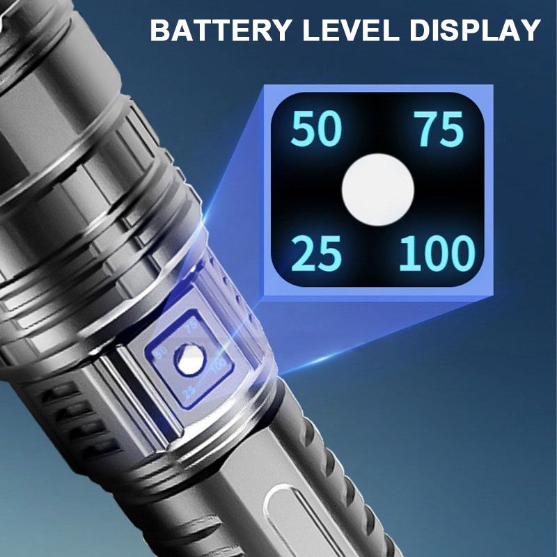 ✈️Free Shipping🔥 Powerful White Laser Flashlight 🔦 | Rechargeable & Zoomable for Outdoors! 🌟