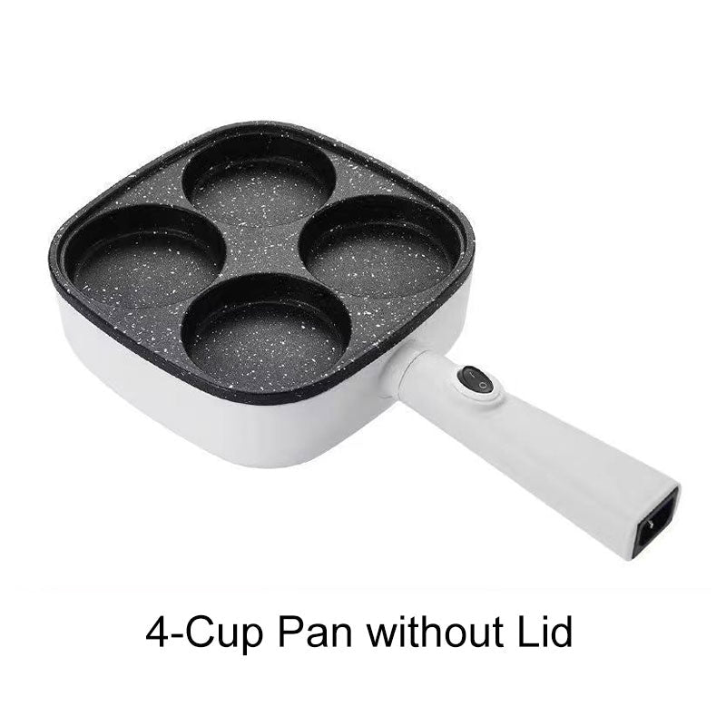 Multifunctional 4-Cup Non-Stick Electronic Frying Pan