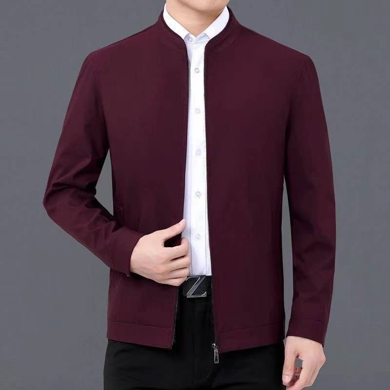 🔥Hot Sale 46% Off🔥Men's Fall Thin Standing Collar Jacket