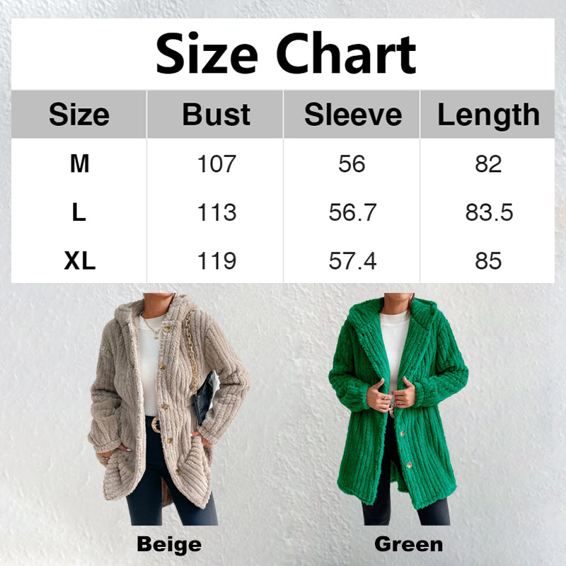 Women's Button Down Hooded Knit Cardigan