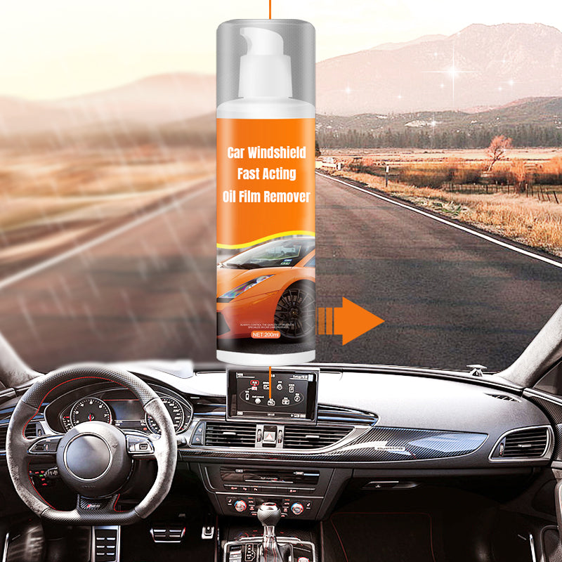 Car Windshield Fast Acting Oil Film Remover