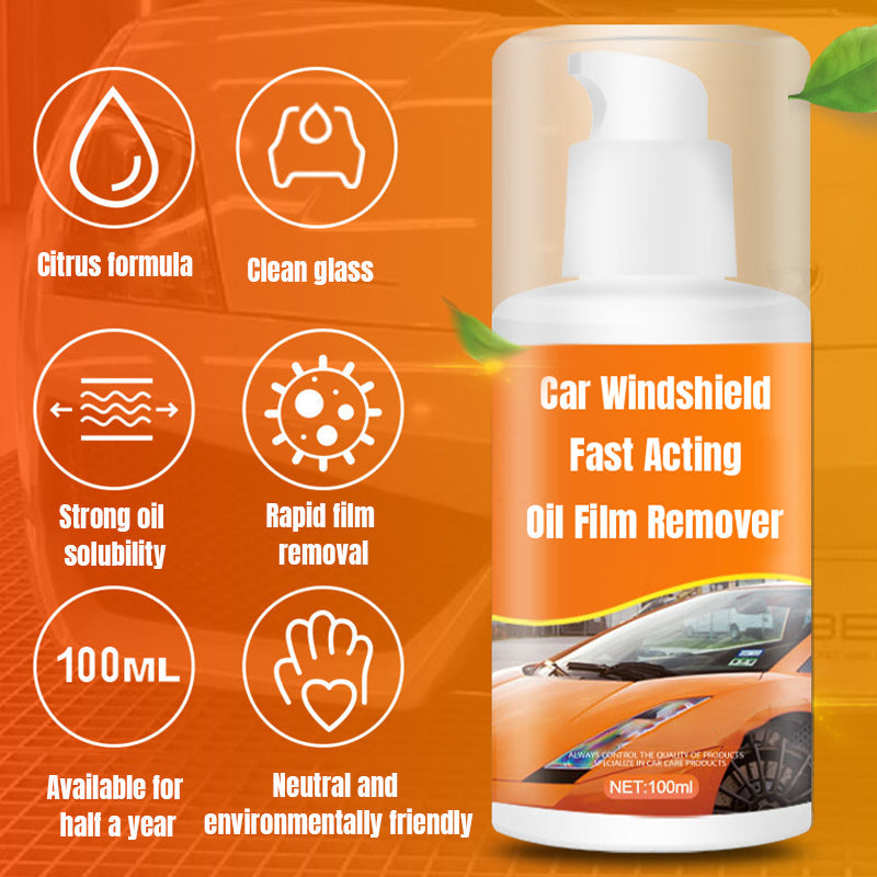 Car Windshield Fast Acting Oil Film Remover