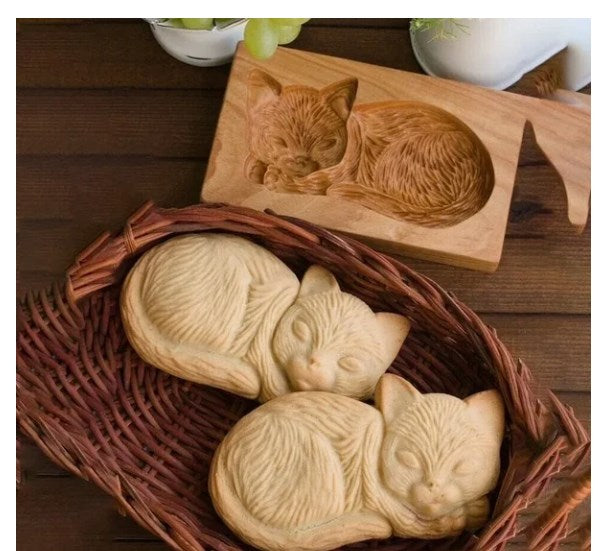 🔥HOT SALE-40% OFF⏰💖WOOD PATTERNED COOKIE CUTTER - EMBOSSING MOLD FOR COOKIES