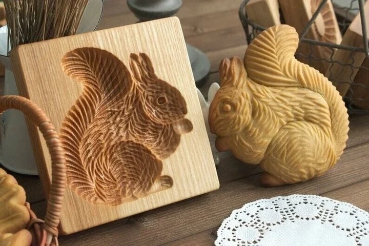 🔥HOT SALE-40% OFF⏰💖WOOD PATTERNED COOKIE CUTTER - EMBOSSING MOLD FOR COOKIES