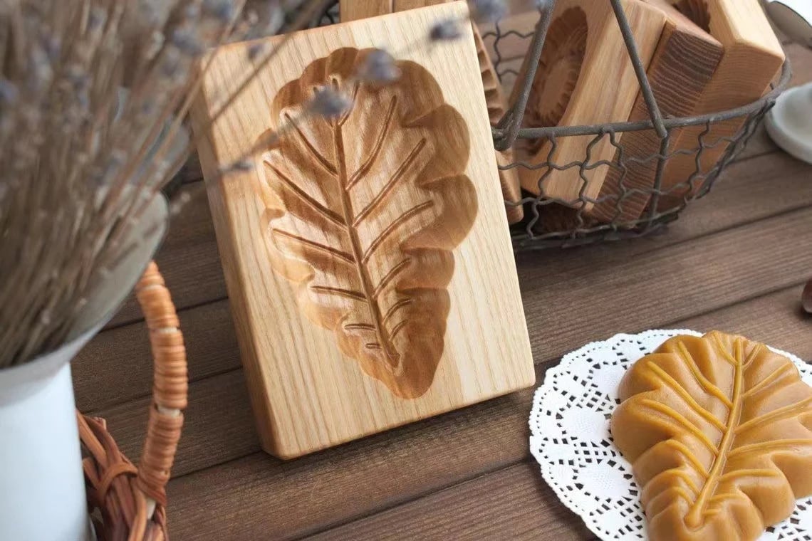 🔥HOT SALE-40% OFF⏰💖WOOD PATTERNED COOKIE CUTTER - EMBOSSING MOLD FOR COOKIES