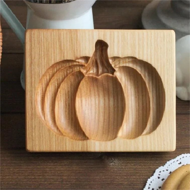 🔥HOT SALE-40% OFF⏰💖WOOD PATTERNED COOKIE CUTTER - EMBOSSING MOLD FOR COOKIES