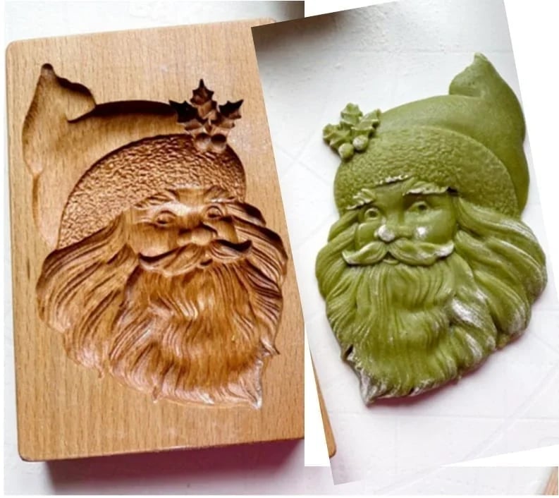 🔥HOT SALE-40% OFF⏰💖WOOD PATTERNED COOKIE CUTTER - EMBOSSING MOLD FOR COOKIES