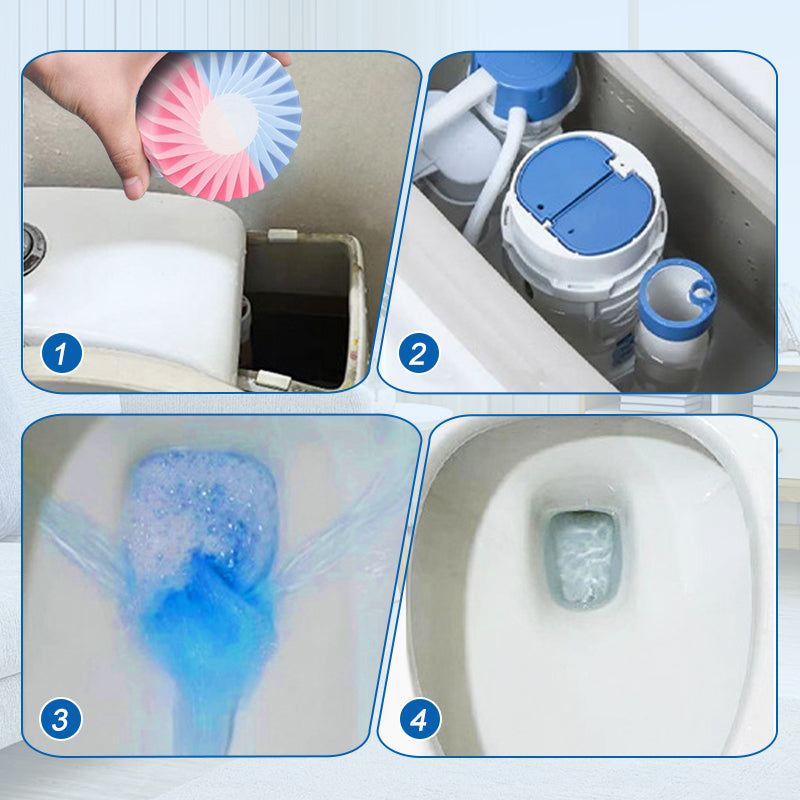 Automatic Antibacterial Toilet Bowl Cleaner Tablets